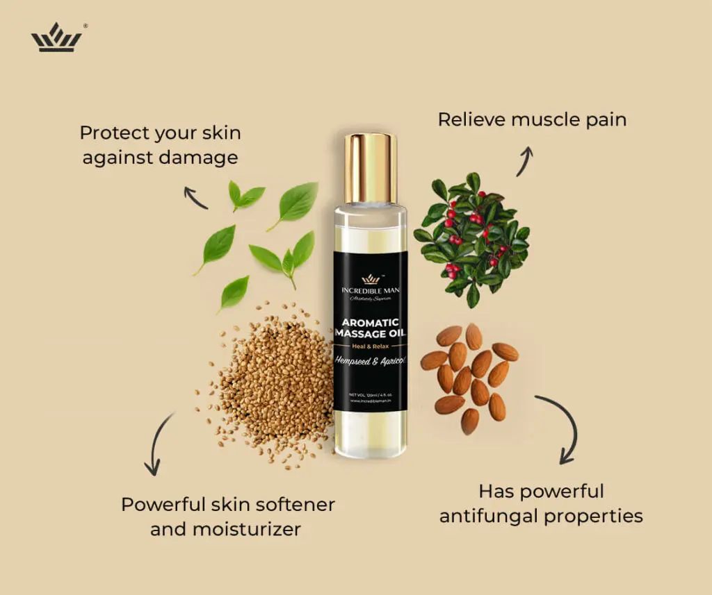 Heal & Relax Aromatic Massage Oil Materials Heal & Relax Aromatic Massage Oil Materials