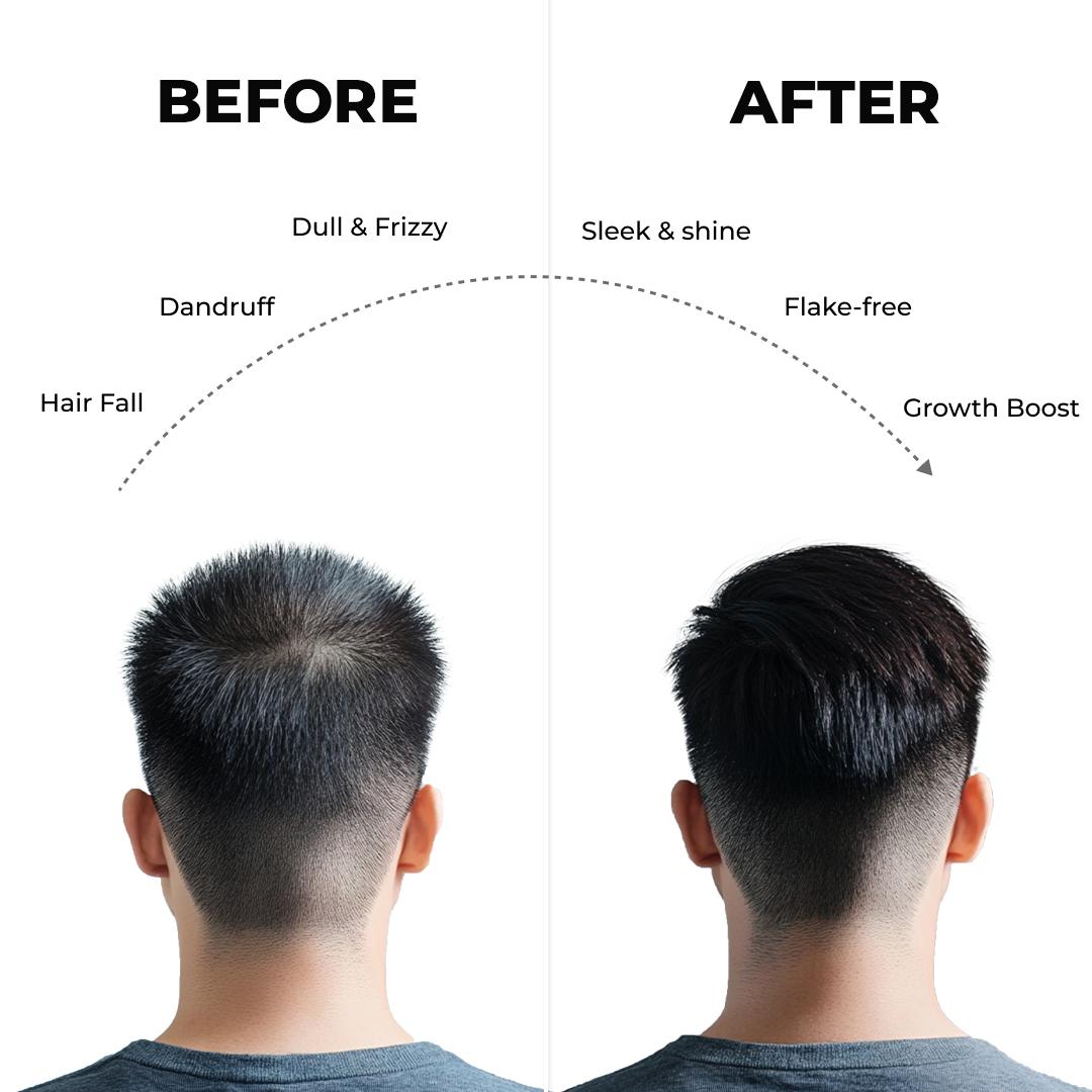 IM coniditioner After -Before