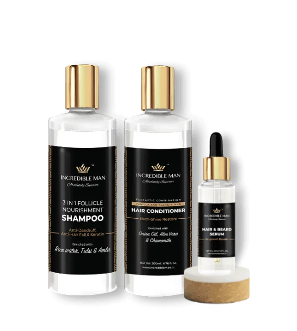 best hair care products combo for men in india