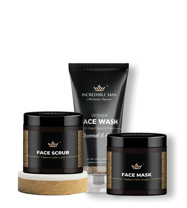 radiant glow combo best face care kit for men in india