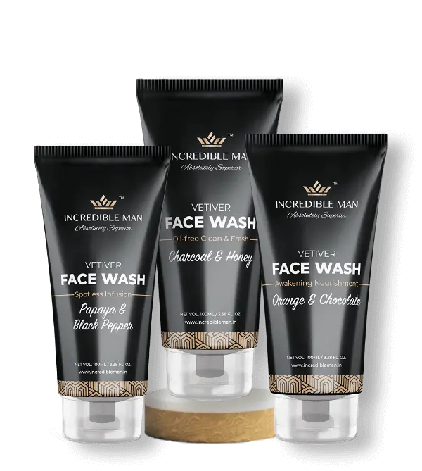 best daily skin brightening face wash combo for men in india