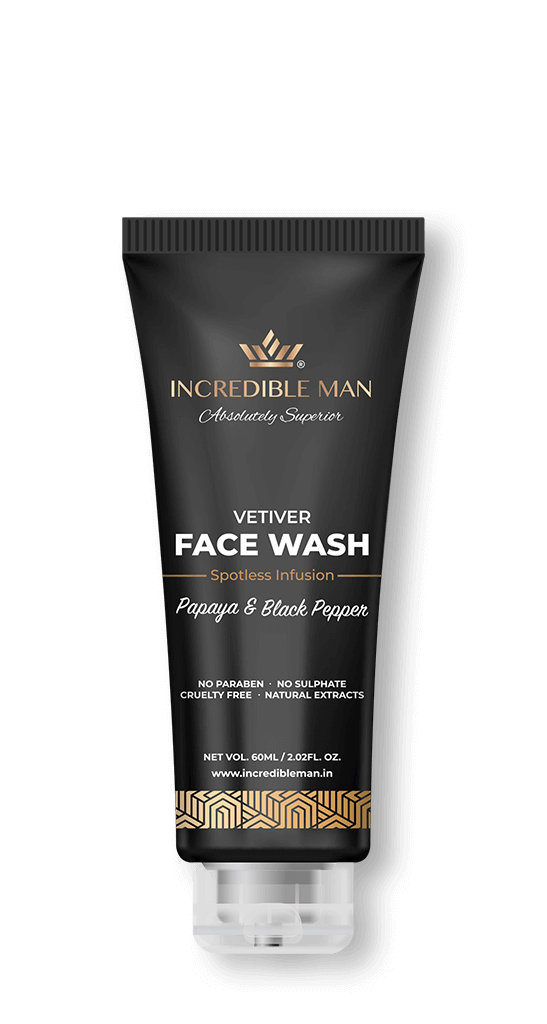 best papaya and black pepper face wash for men in india
