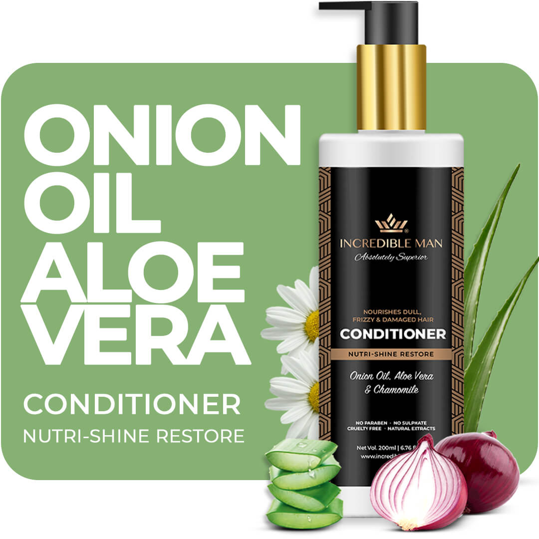 incredibleman-conditioner-mainpic Incredible Man Onion Oil Aloevera Conditioner